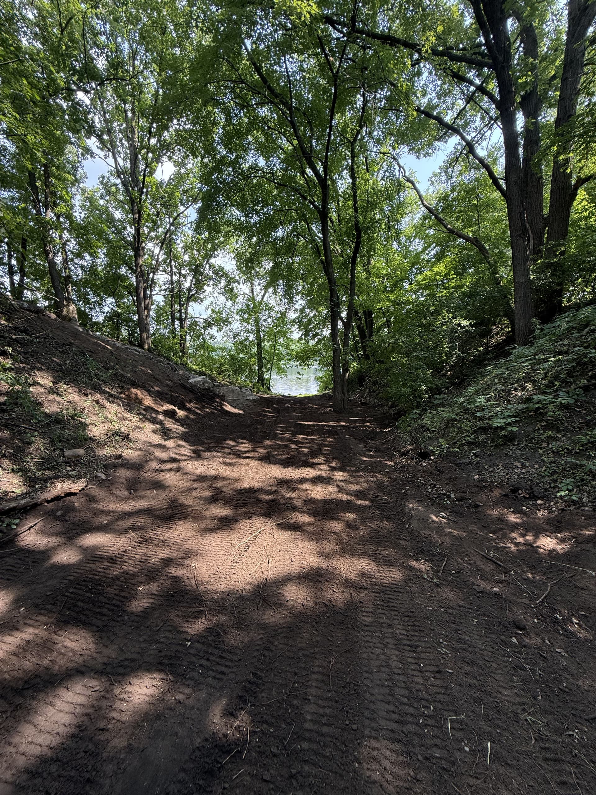 Gallery photos for Precast Steps and Boulder Wall Dock Access Build in Little Falls: Image #4
